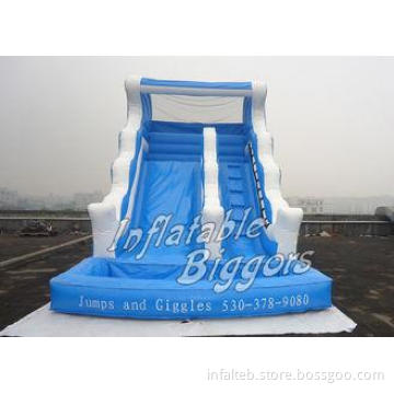 House Inflatable Water Slides For Party Rentals / Inflatabl